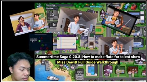 Dewitts route. . Summertime saga flute mission